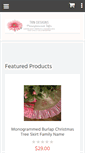 Mobile Screenshot of custommonogrammedgifts.com